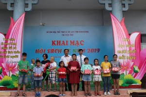 Thư viện tỉnh Bình Dương khai mạc Hội sách hè năm 2019