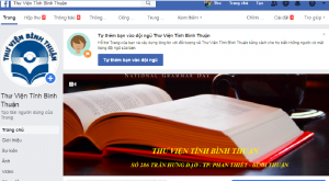 Ứng dụng mạng xã hội Facebook trong công tác tuyên truyền sách, báo tại Thư viện Bình Thuận