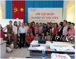 Thư viện thành phố Vũng Tàu tổ chức lớp tập huận nghiệp vụ DDC 23