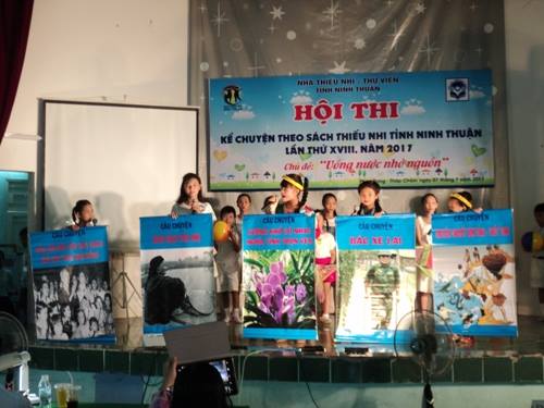 Hội thi kể chuyện theo sách Thiếu nhi tỉnh Ninh Thuận năm 2017